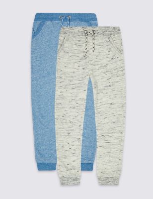 2 Pack Textured Joggers &#40;3 Months - 5 Years&#41;